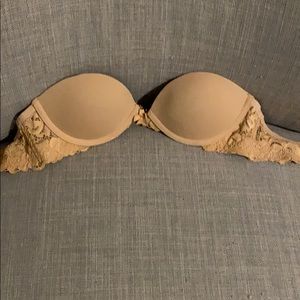Nude strapless bra size 32AA
